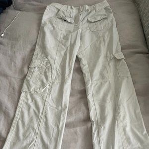 Kim Cargo Pants - White
